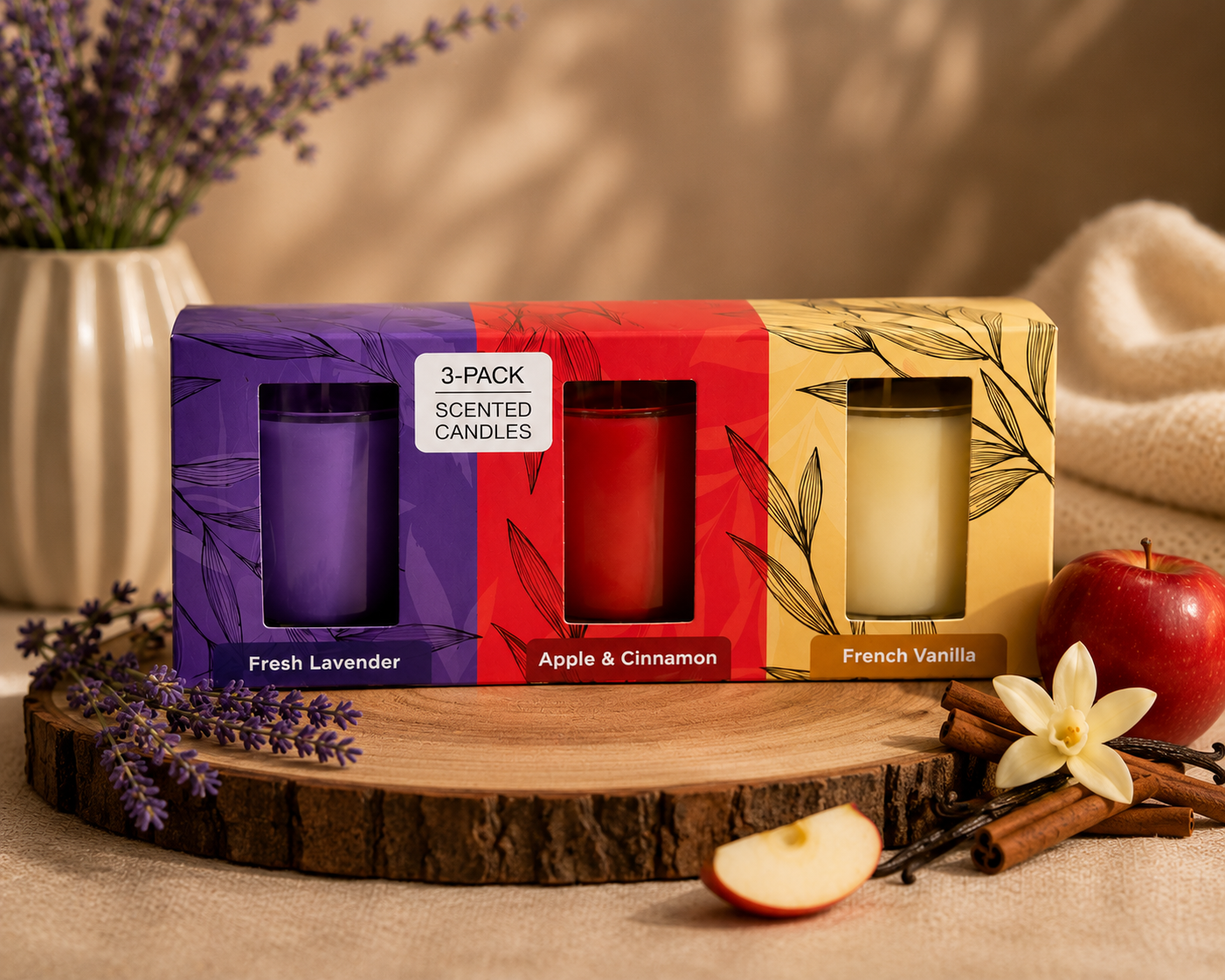 aroma bliss candle trio
