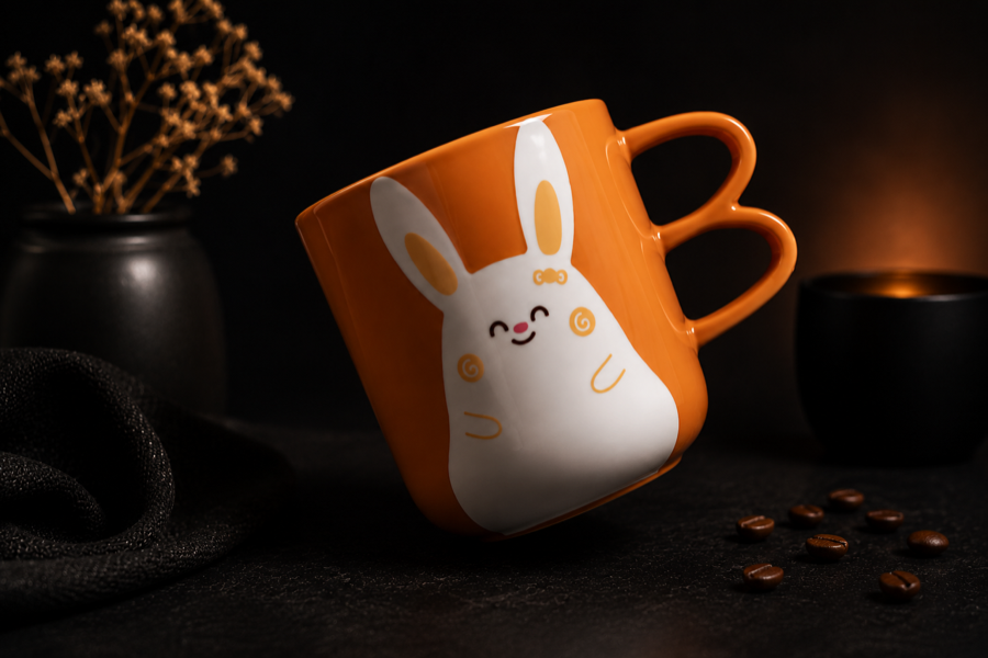 cute bunny mug