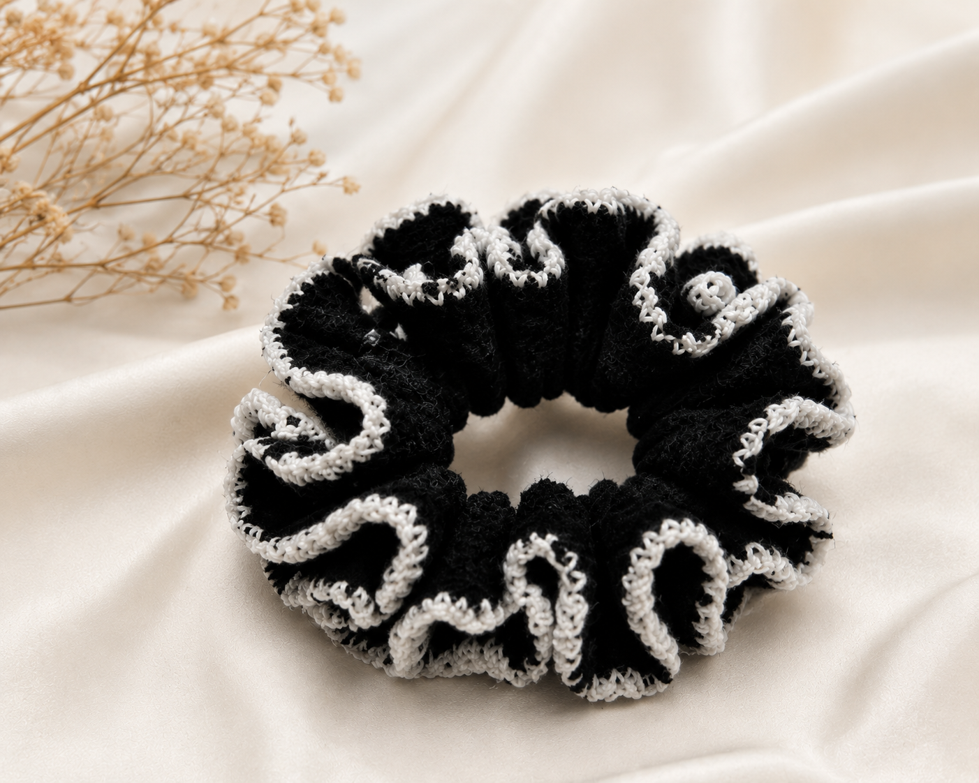 cloud puff scrunchie