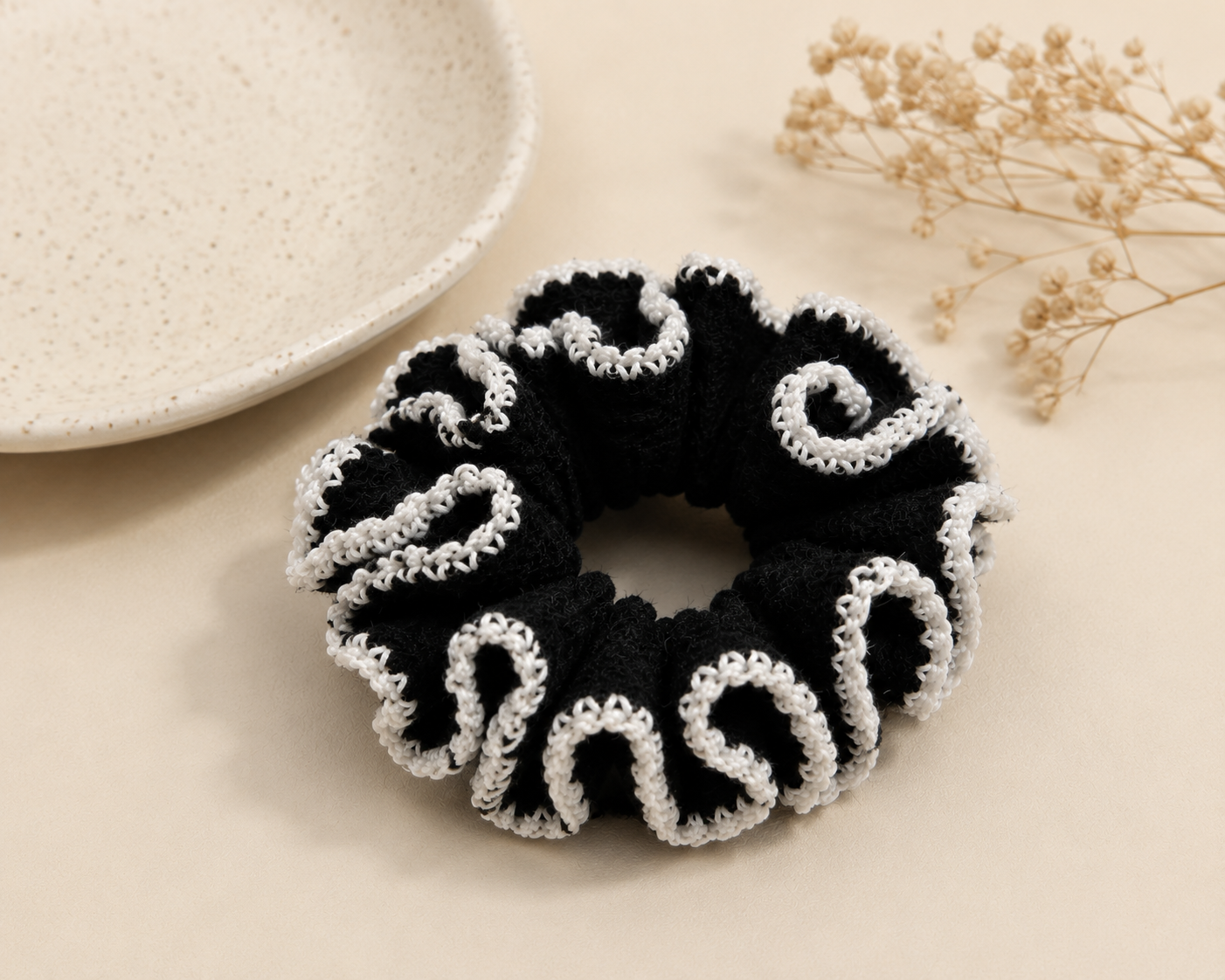 cloud puff scrunchie