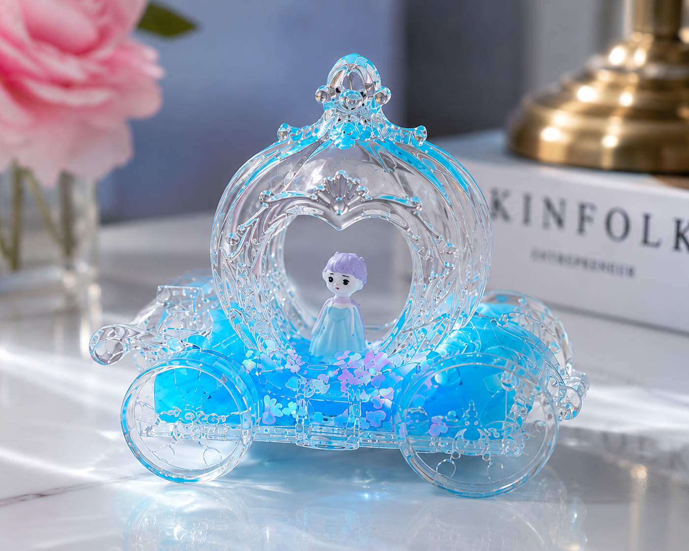 dream carriage crystal decor
