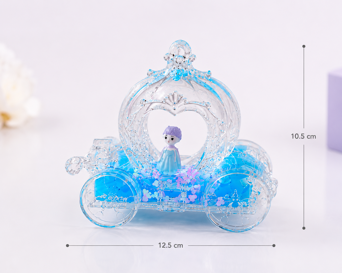 dream carriage crystal decor