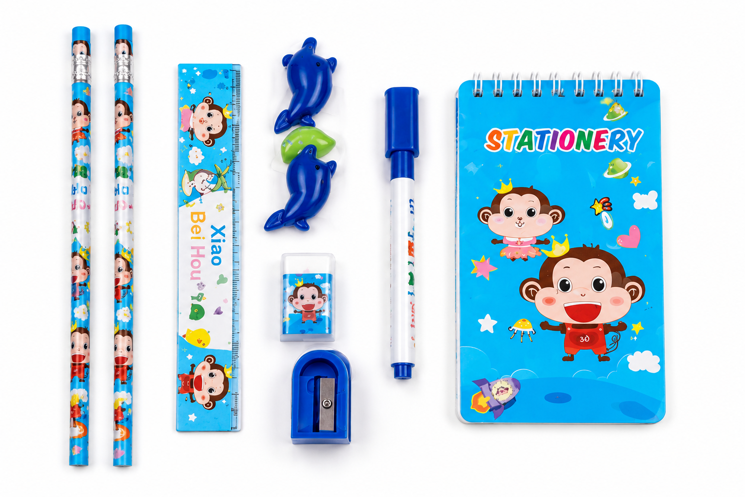 happy monkey school kit