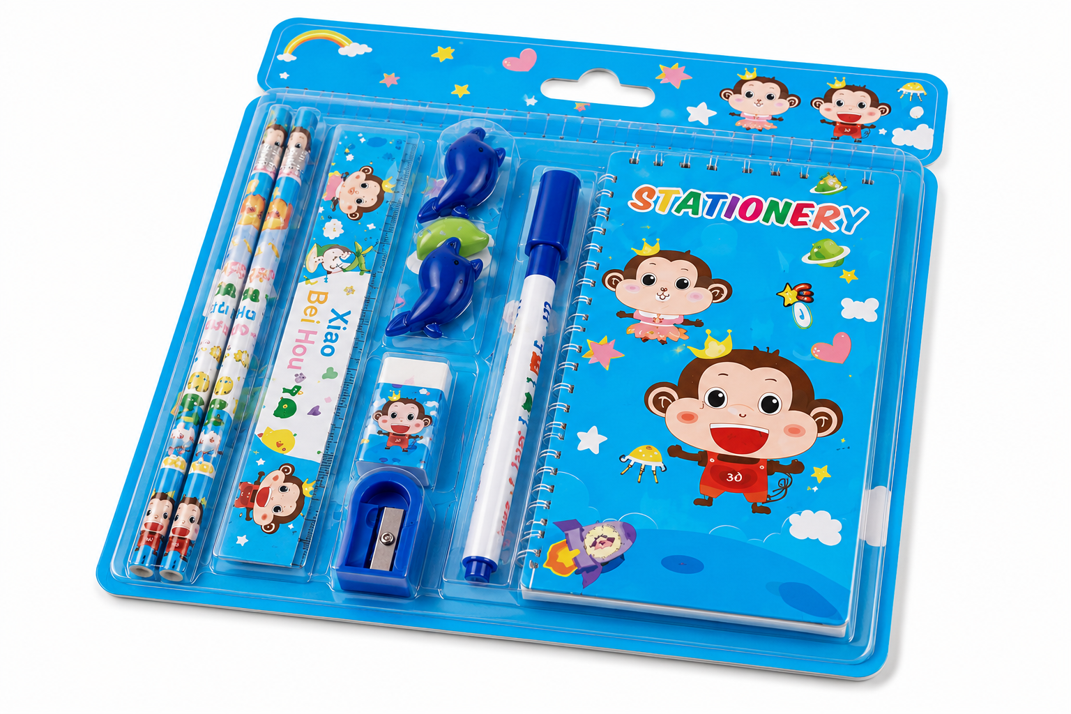 happy monkey school kit