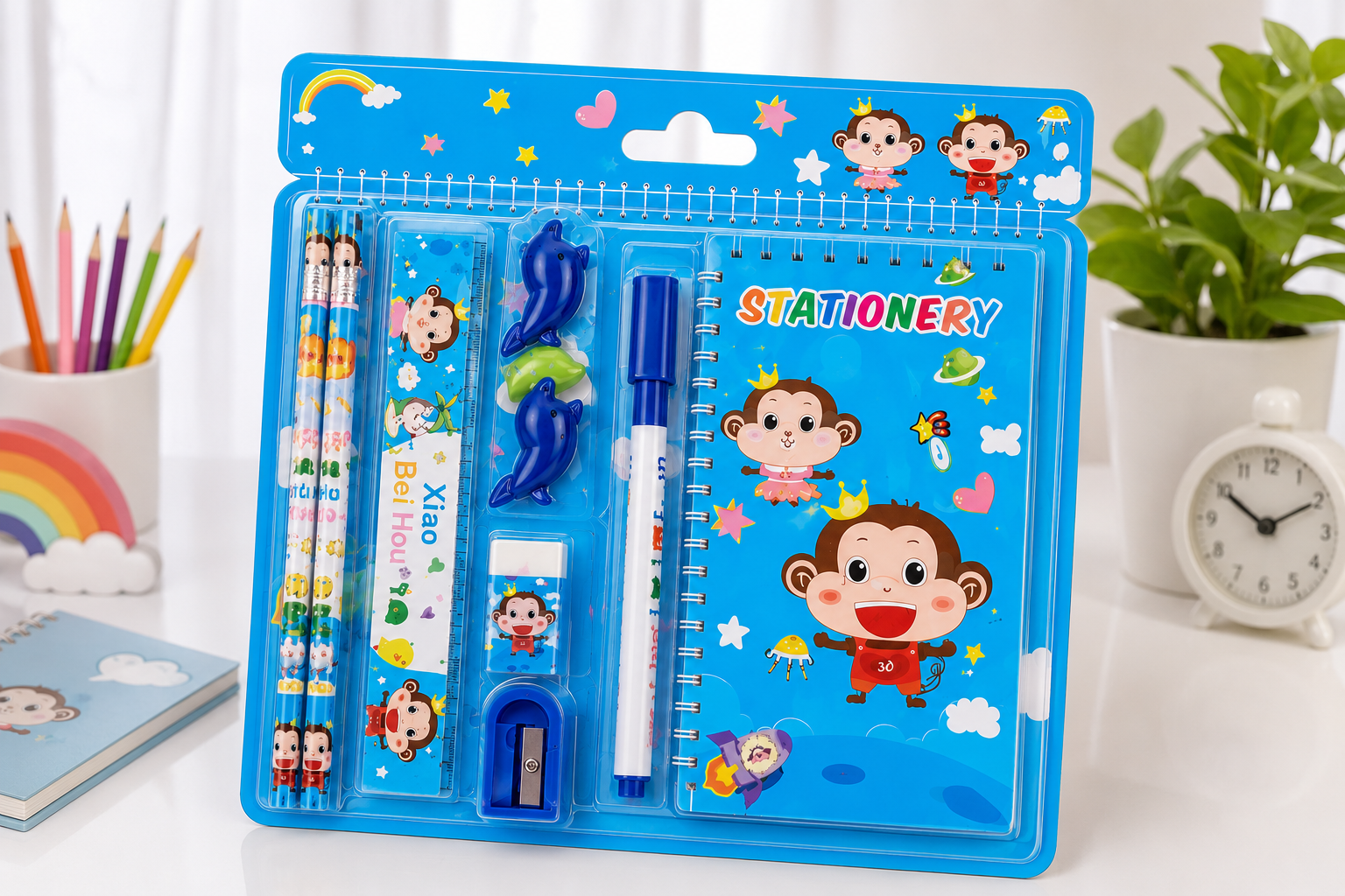 happy monkey school kit