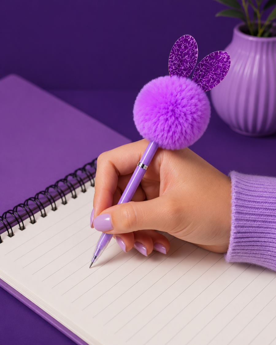 lavender bunny pen