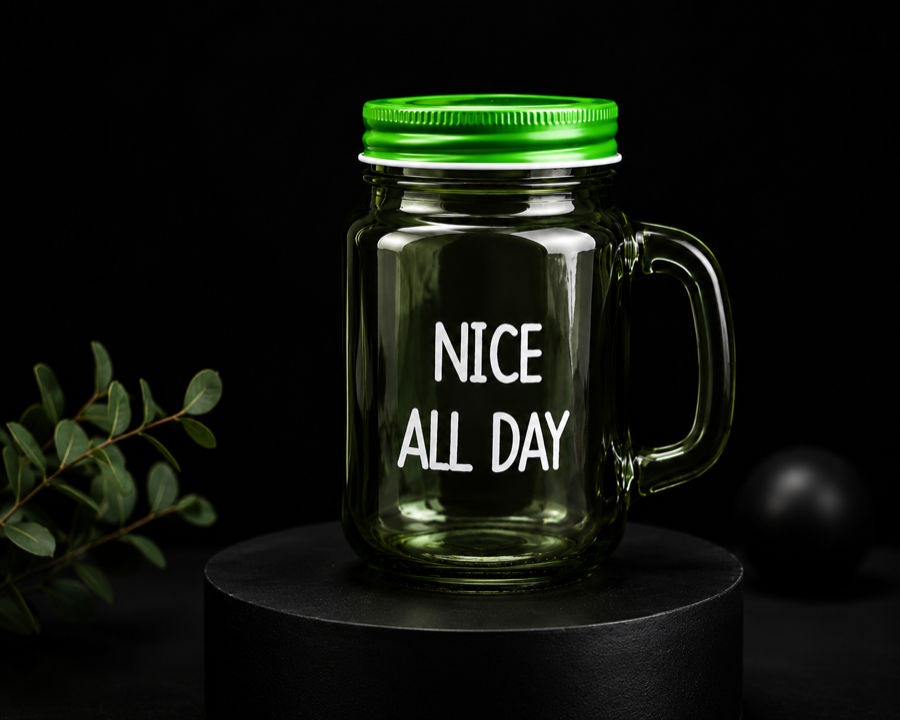 nice all day mason mug