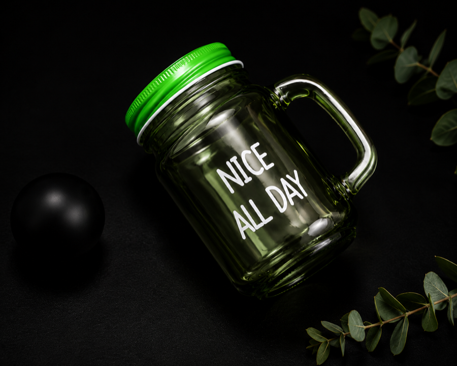 nice all day mason mug