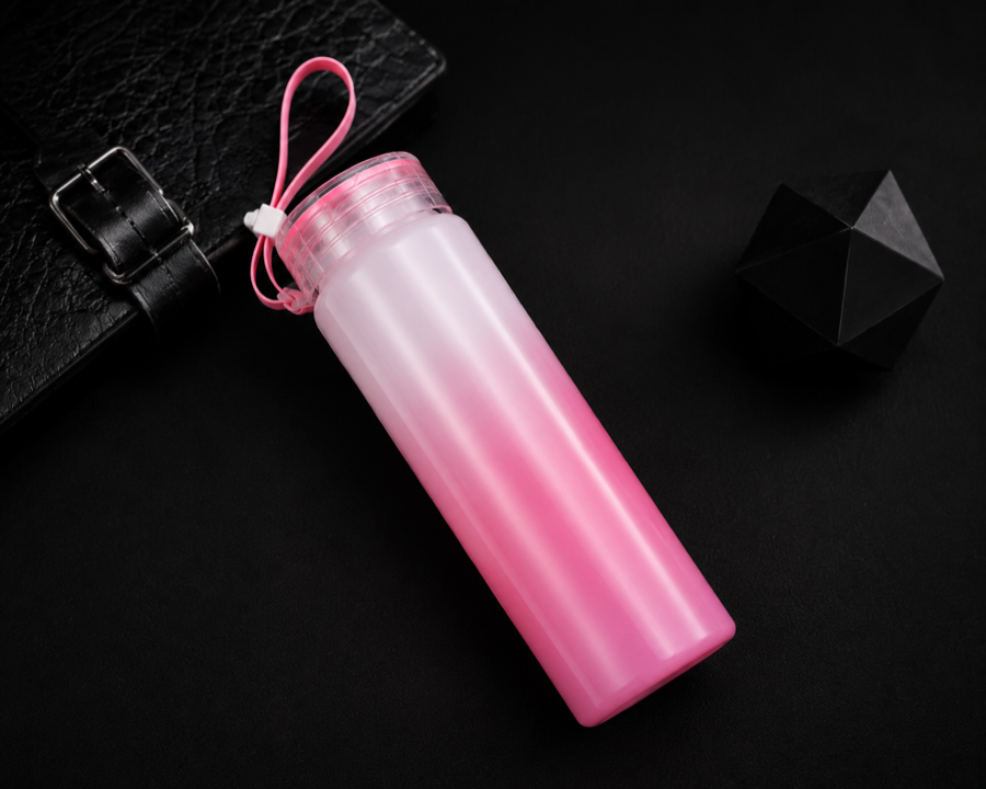 pink ombre bottle