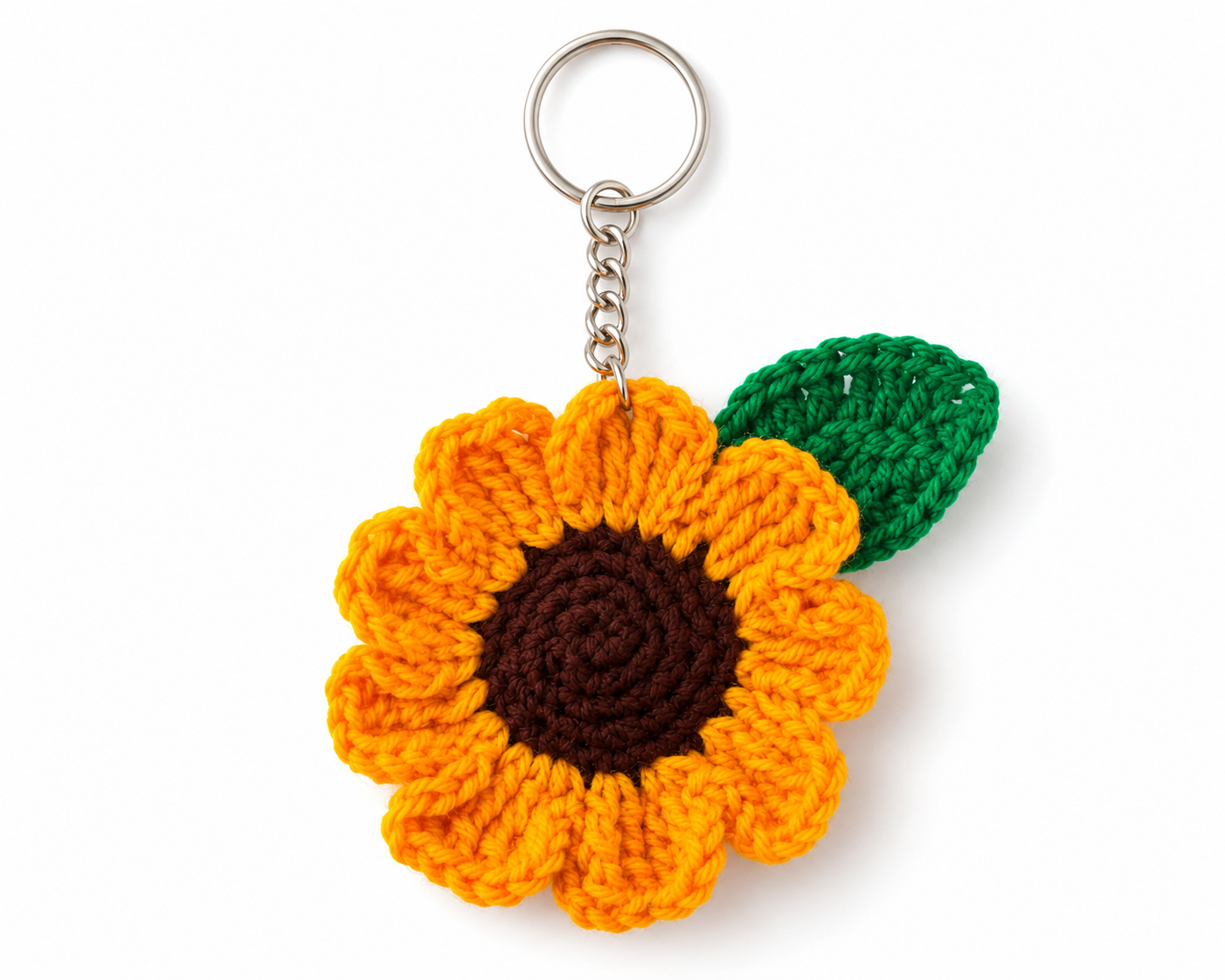 sunflower keychain